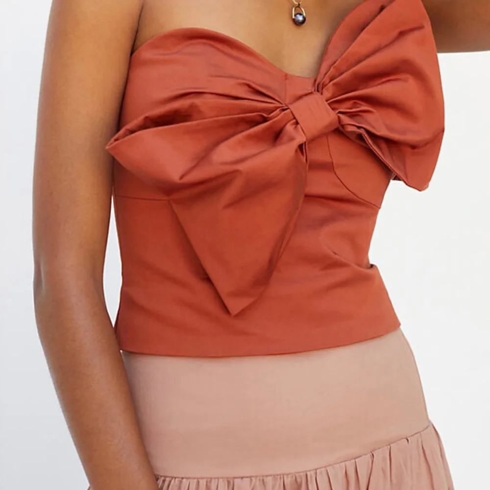 Anthropologie Hutch Bow tube top - Picture 2 of 3